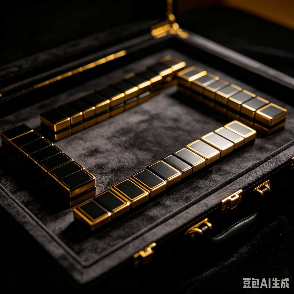 modern minimalist mahjong set