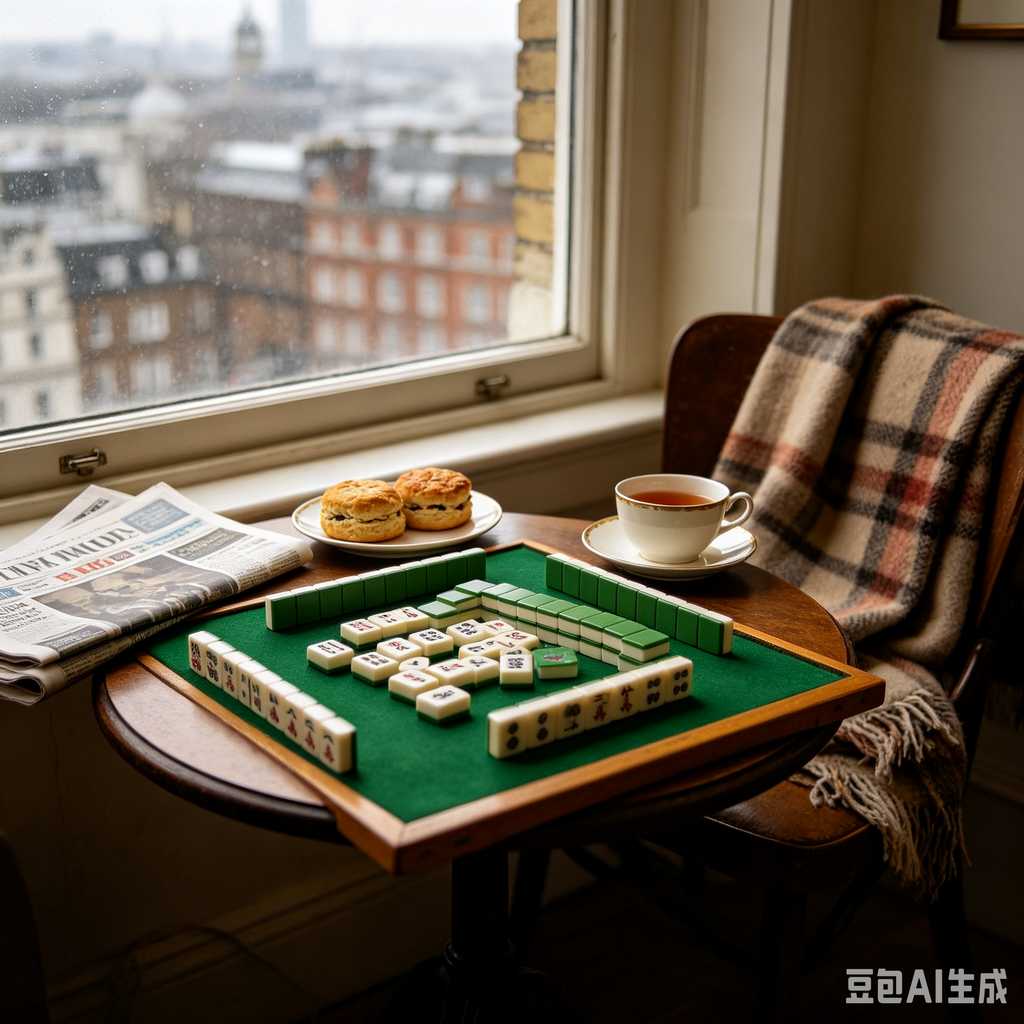 hand crafted mahjong set